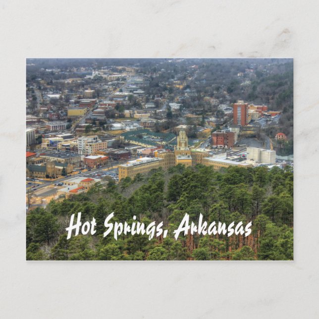 Hot Springs, Arkansas Postcard (Front)