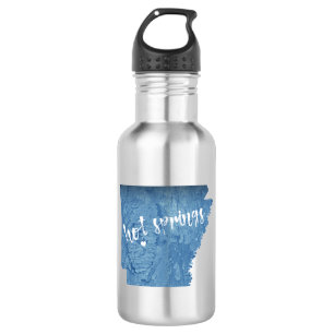 Hot Springs Arkansas Wood Grain 532 Ml Water Bottle