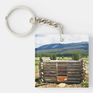 Hot Springs in Tuolumne Meadows, Yosemite, CA Key Ring