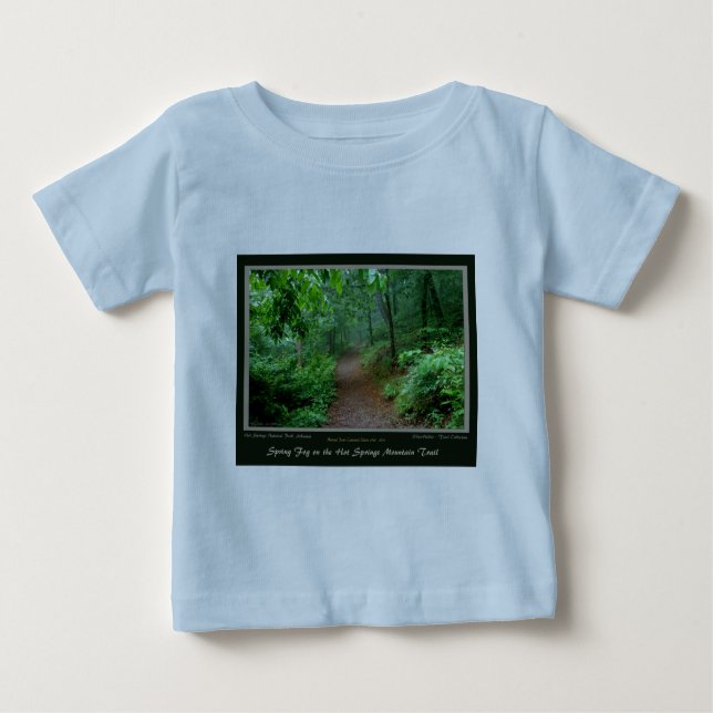 Hot Springs Mt Trail National Park Centennial Ed Baby T-Shirt (Front)