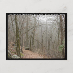 Hot Springs National Park, AR - Enchanted Paths Postcard