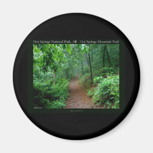 Hot Springs National Park, AR Fading Fog Gifts Magnet