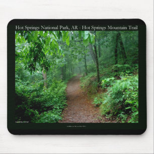 Hot Springs National Park, AR Fading Fog Gifts Mouse Pad