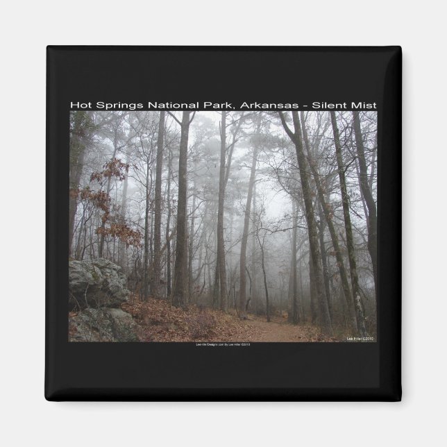 Hot Springs National Park, AR Silent Mist Gifts Magnet (Front)
