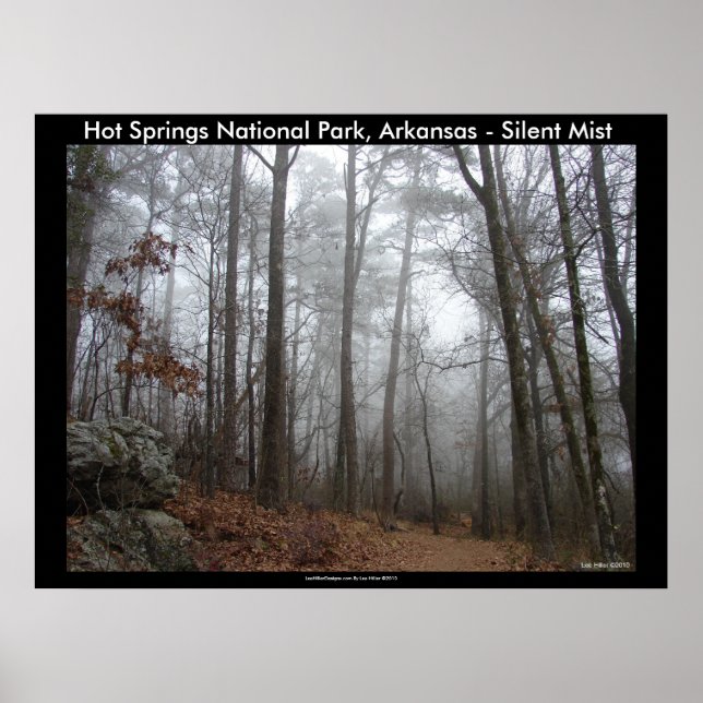 Hot Springs National Park, AR - Silent Mist Poster (Front)