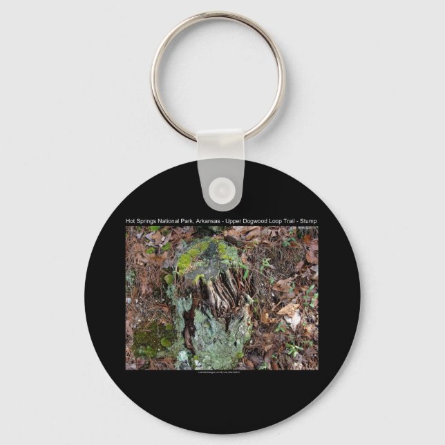 Hot Springs National Park, AR Upper Dogwood Loop Key Ring (Front)