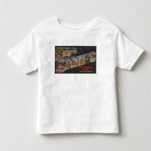 Hot Springs National Park, Arkansas (Blue) Toddler T-Shirt