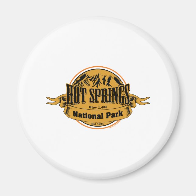 Hot Springs National Park, Arkansas Magnet (Front)