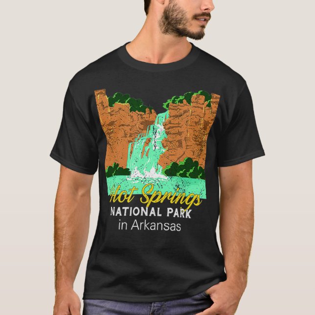 Hot Springs National Park Arkansas  T-Shirt (Front)