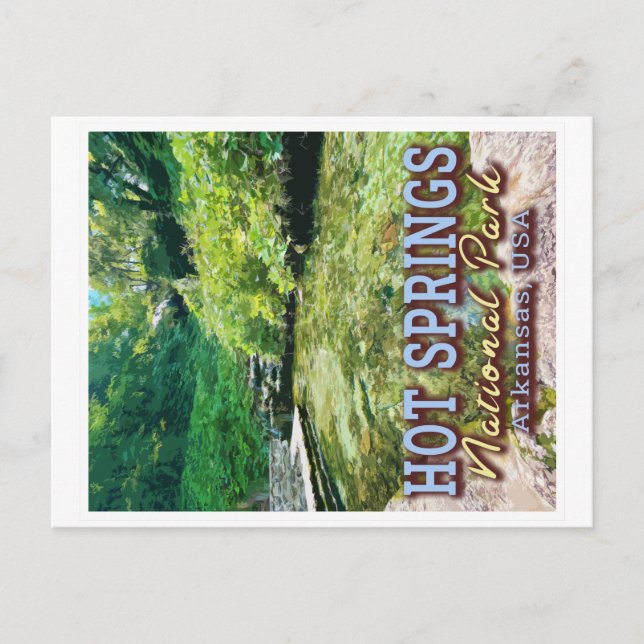 HOT SPRINGS NATIONAL PARK - ARKANSAS UNITED STATES POSTCARD (Front)