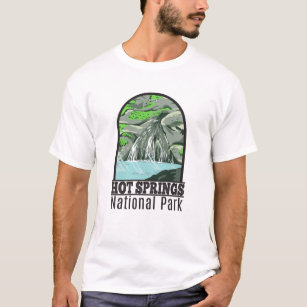Hot Springs National Park Arkansas Vintage T-Shirt