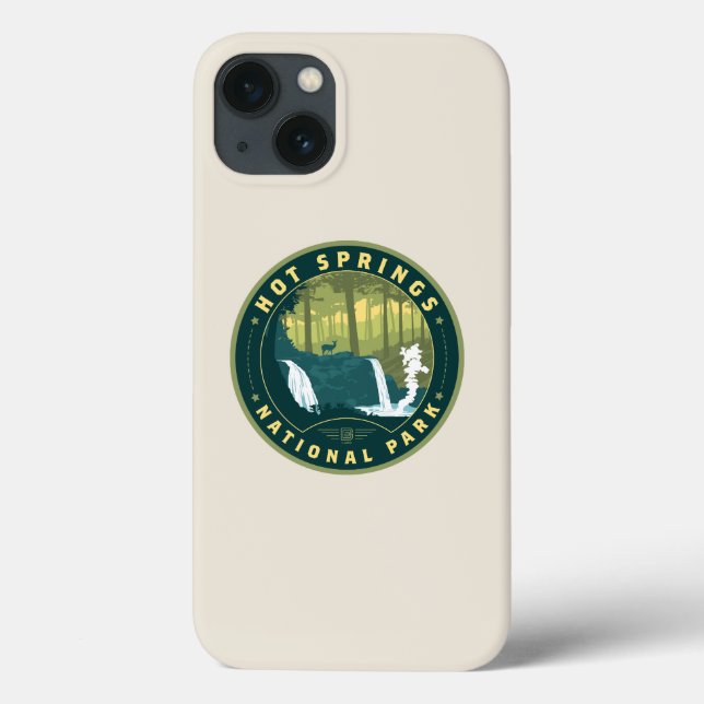Hot Springs National Park Case-Mate iPhone Case (Back)