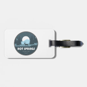 Hot Springs National Park Deer Luggage Tag