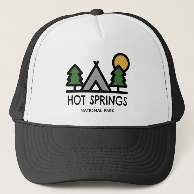 Hot Springs National Park Trucker Hat (Front)
