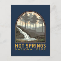 Hot Springs National Park Vintage Emblem