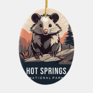 HOT SPRINGS NATIONAL PARKS ORNAMENT