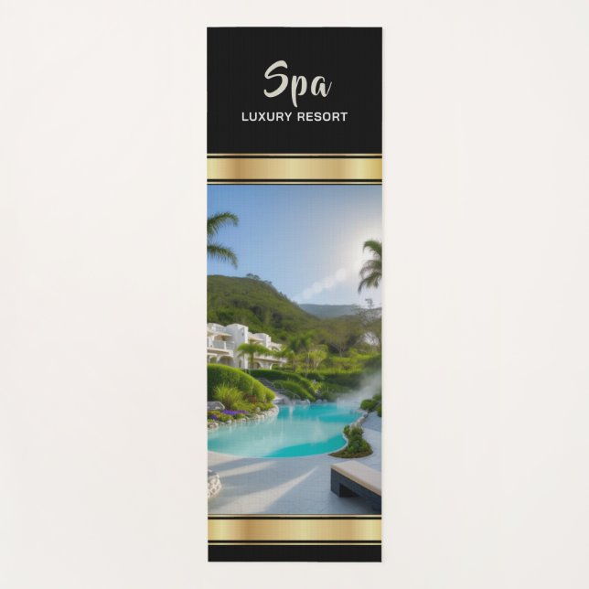 Hot Springs Resort - Yoga Mat (Front)