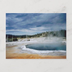 Hot Springs-Yellowstone Postcard
