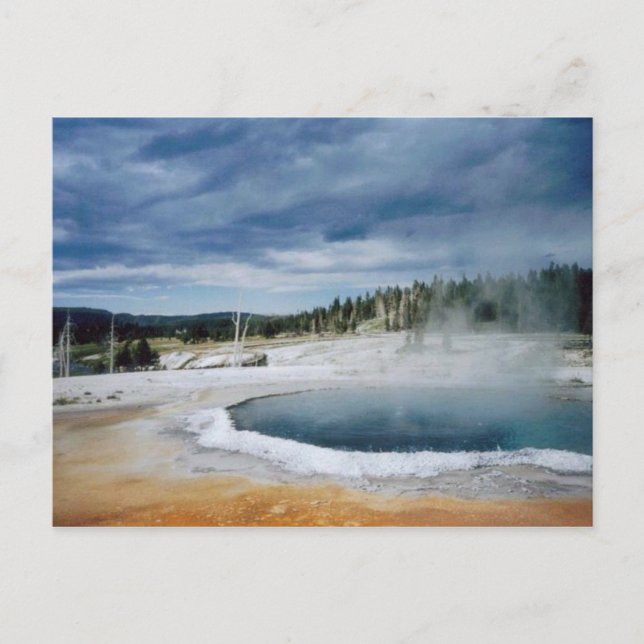 Hot Springs-Yellowstone Postcard (Front)