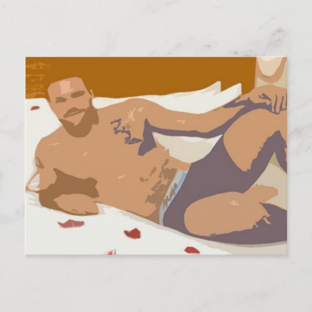 Hot Stud 4 Postcard (Front)