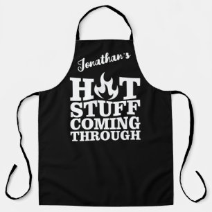 Hot Stuff Coming Through  Apron