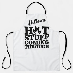 HOT Stuff Coming Through Apron
