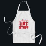 Hot stuff flames in RED Standard Apron<br><div class="desc">Hot stuff flames in RED</div>