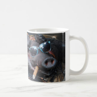 Hot Stuff Pig Coffee Mug