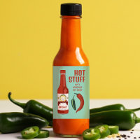 HOT STUFF Spicy Hot Sauce Jalapeños Chiles