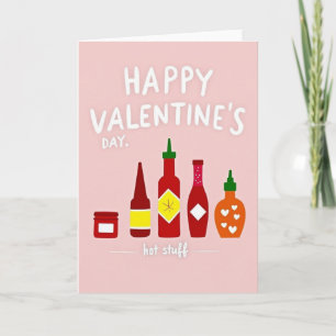 Hot Stuff Valentines Day Card