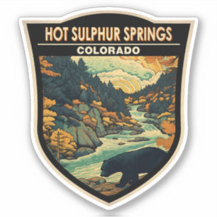 Hot Sulphur Springs Colorado Travel Vintage