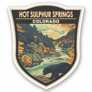 Hot Sulphur Springs Colorado Travel Vintage