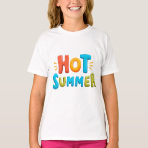 Hot Summer - Hot Summer Season Stamp T-Shirt