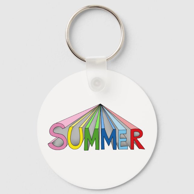 Hot summer key ring (Front)