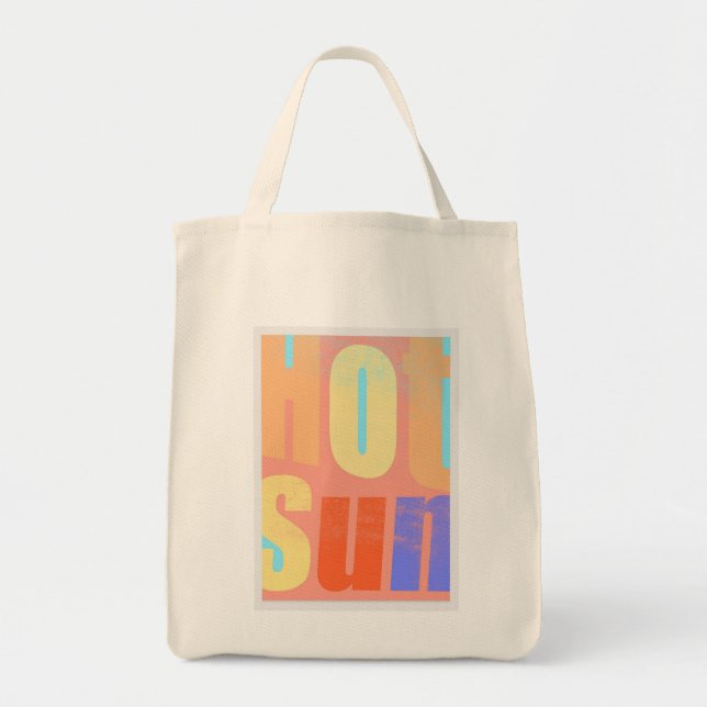 Hot Sun Tote Bag (Front)
