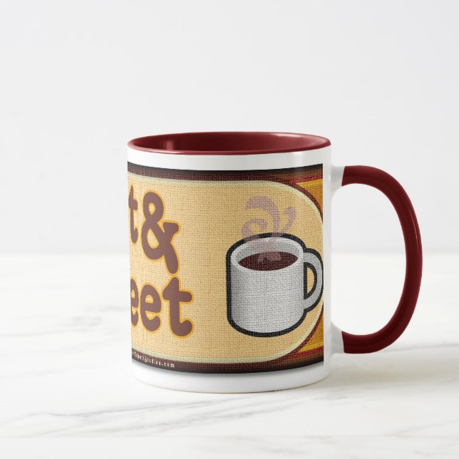 Hot & Sweet Coffee Mug (Right)