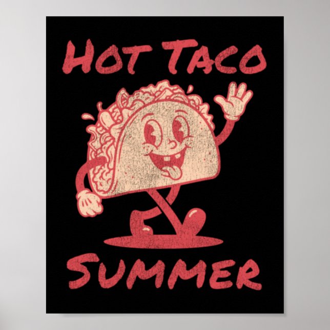 Hot Taco Summer Poster (Front)