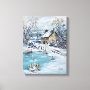 "Hot Tea" Canvas Print
