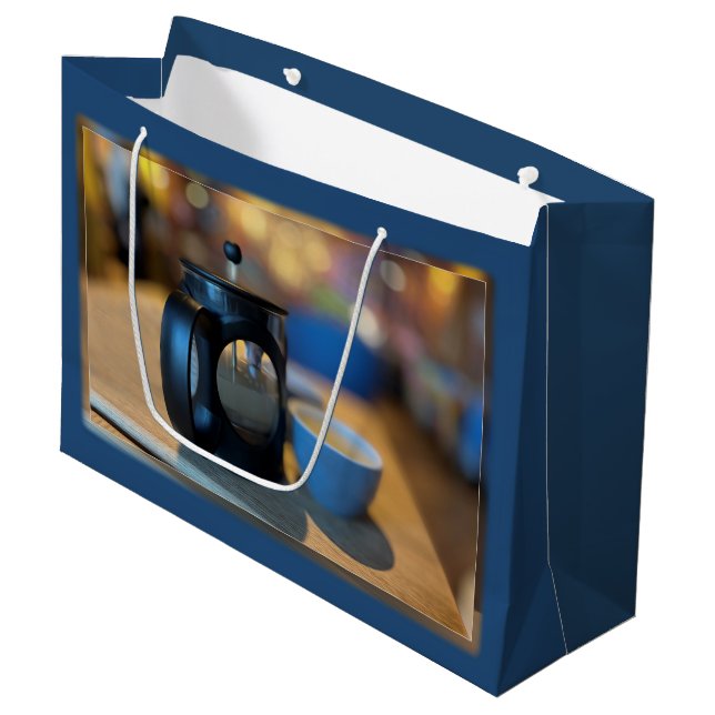 Hot tea large gift bag (Front Angled)
