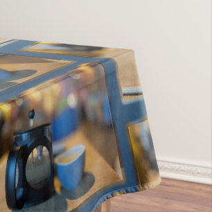Hot tea tablecloth
