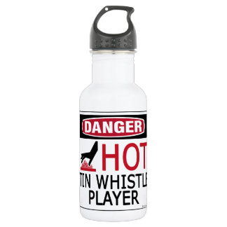 Hot Tin Whistle Player 532 Ml Water Bottle