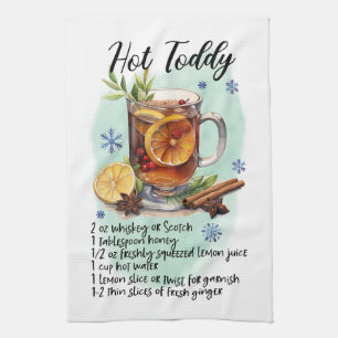 Hot Toddy Recipe Cooking Essential Tea Towel