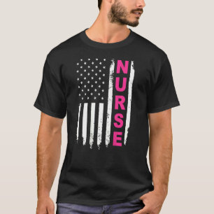 Hot Trend Proud To Be American Nurse T-Shirt