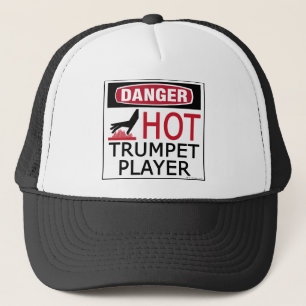 Hot Trumpet Player Trucker Hat