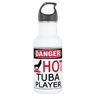 Hot Tuba Player 532 Ml Water Bottle