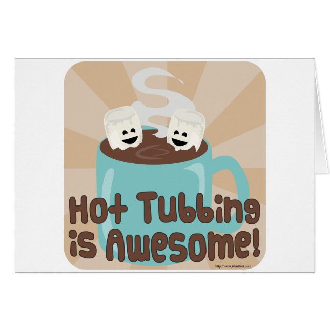 Hot Tubbing Marshmallows (Front Horizontal)