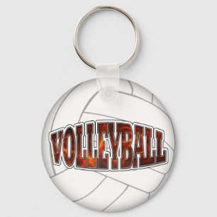 Hot Volleyball Keychain