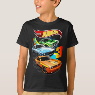 Hot Wheels Birthday T Shirt, Hot Wheels Theme Part T-Shirt