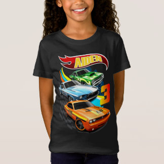 Hot Wheels Birthday T Shirt, Hot Wheels Theme Part T-Shirt