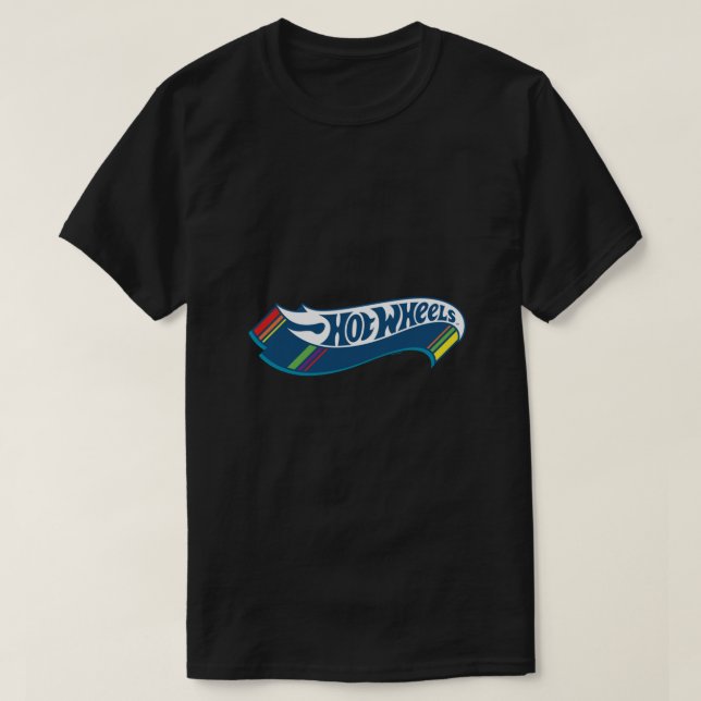 Hot Wheels Flame Logo Swea T-Shirt (Design Front)